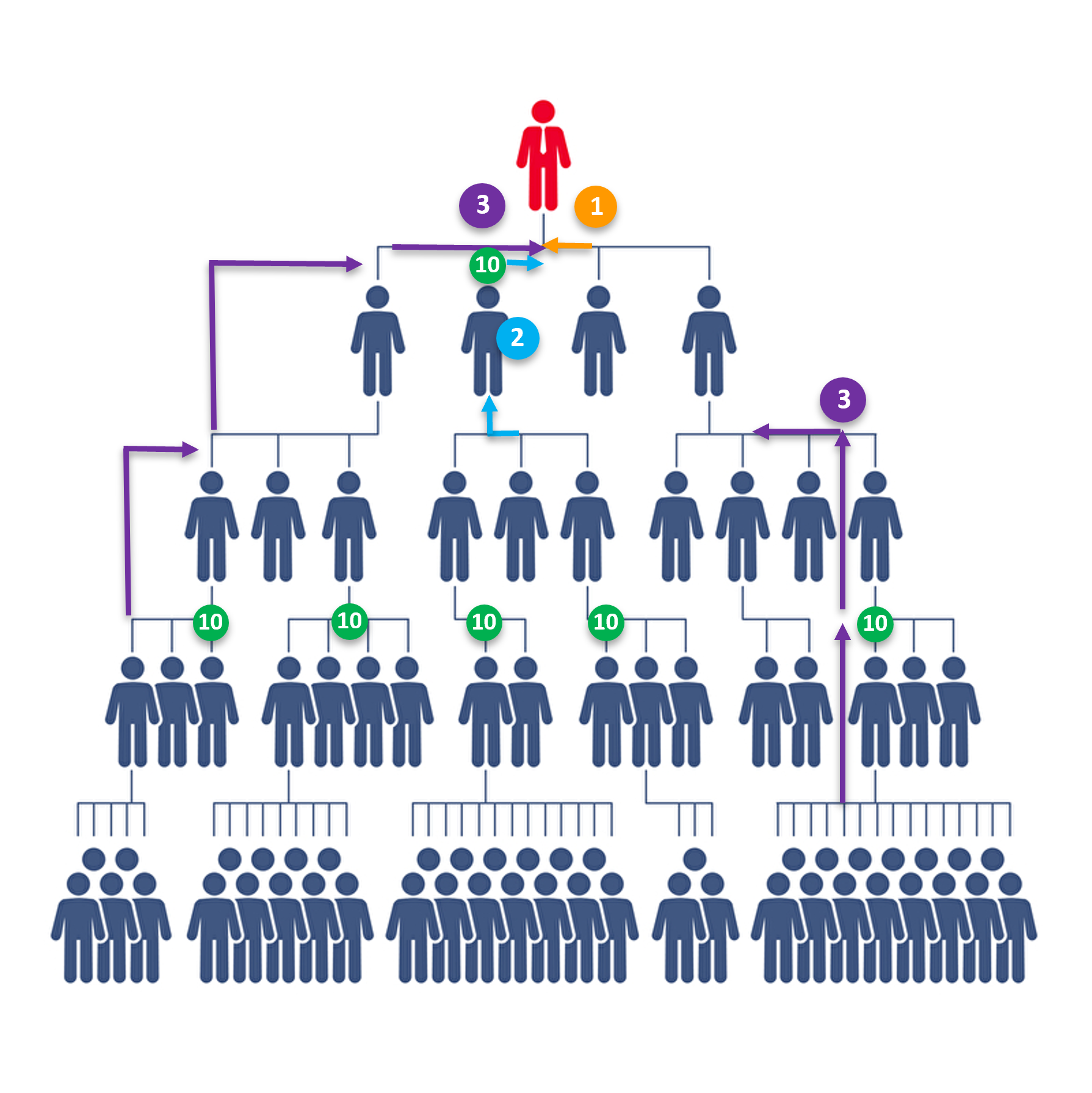 Affiliate Program Hierarchy